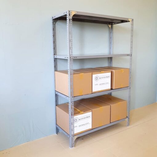 Kệ sắt v lỗ 4 tầng: dài 1000 x rộng 400 x cao 1500 1 ke-sat-v-lo-4-tang