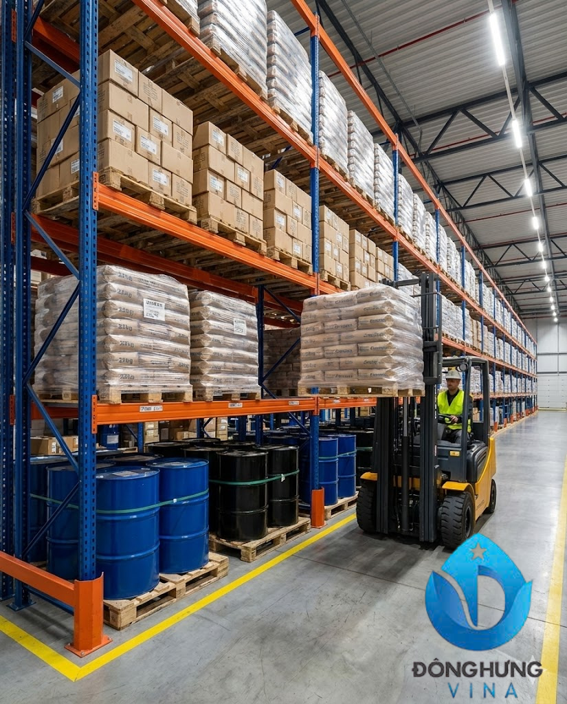 Kệ để pallet, kệ kho hàng 1,2,3 tầng: dài 2300,2500,2700mm tải nặng 500-3000kg/tầng 3 ke-de-pallet