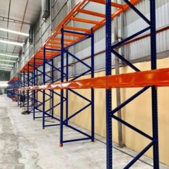 Kệ selective, kệ tải nặng L2700xW1200xH5000x 2 tầng 6 kệ sắt hạng nặng
