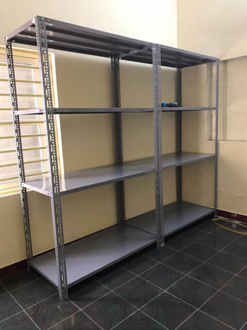 Kệ v lỗ 4 tầng: dài 1500 x rộng 400 x cao 1500 1 ke-sat-v-lo-4 - tang